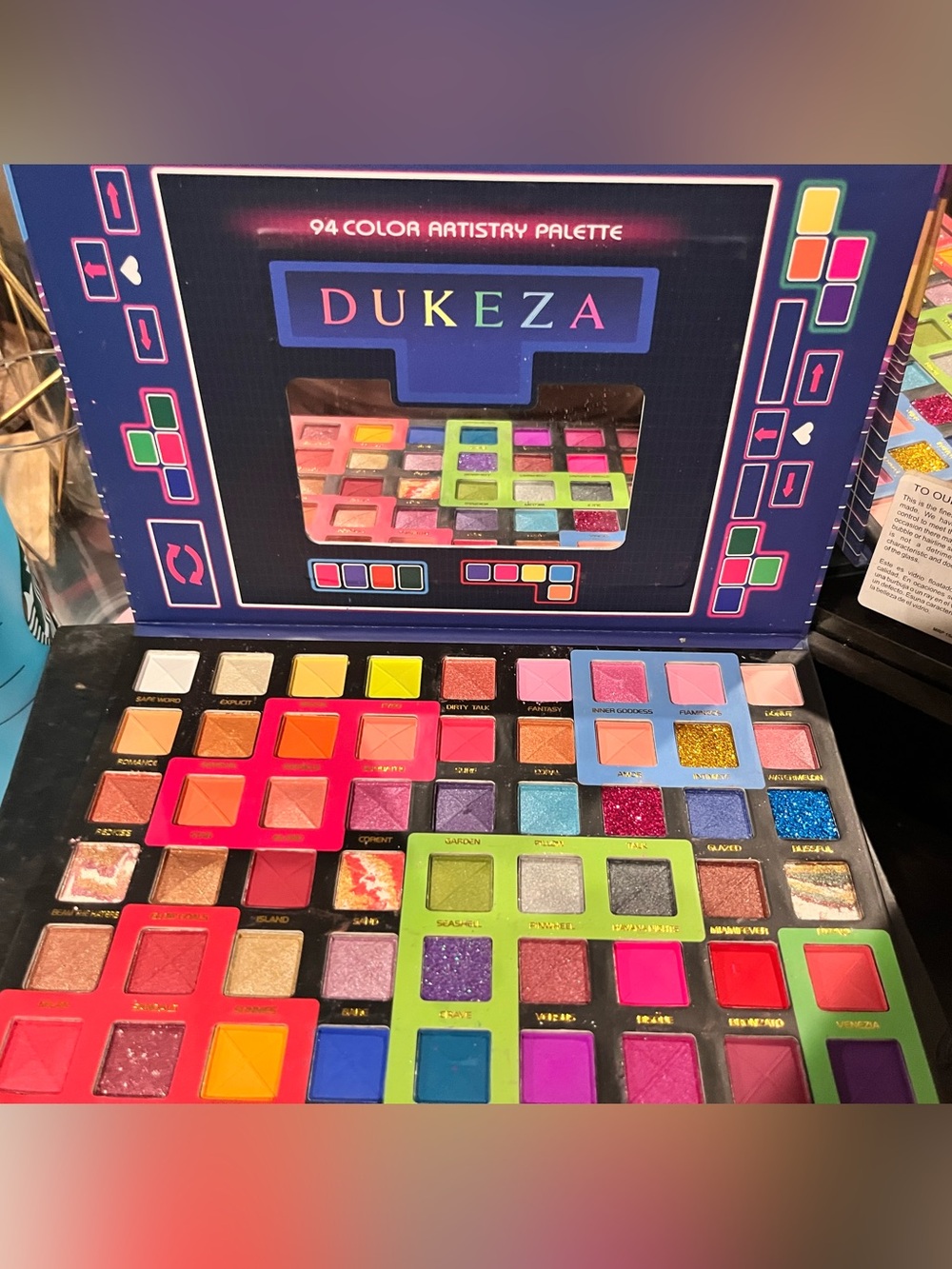94-Color Eyeshadow Palette — Vibrant Multi-Color Selection
